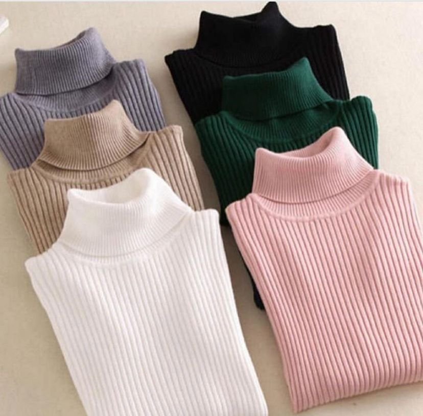 Tejido cuello tortuga